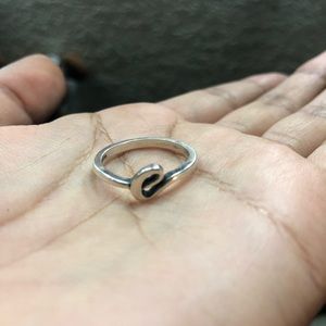 James Avery e initial ring like new